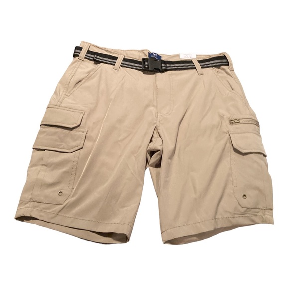 George Belted Stonewash Cargo Shorts - Picture 5 of 14